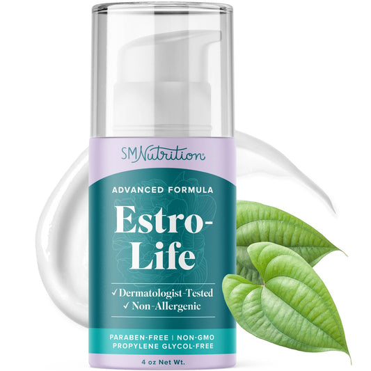 SMNutrition Estro-Life bottle with pump for easy daily application