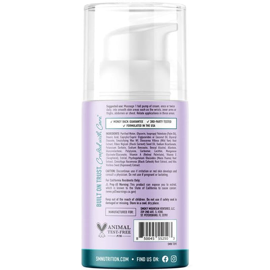 SMNutrition Estro-Life wild yam extract close-up highlighting skin-supporting ingredient