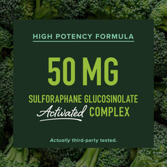 SMNutrition glucoraphanin-rich broccoli sprouts highlight for detox support