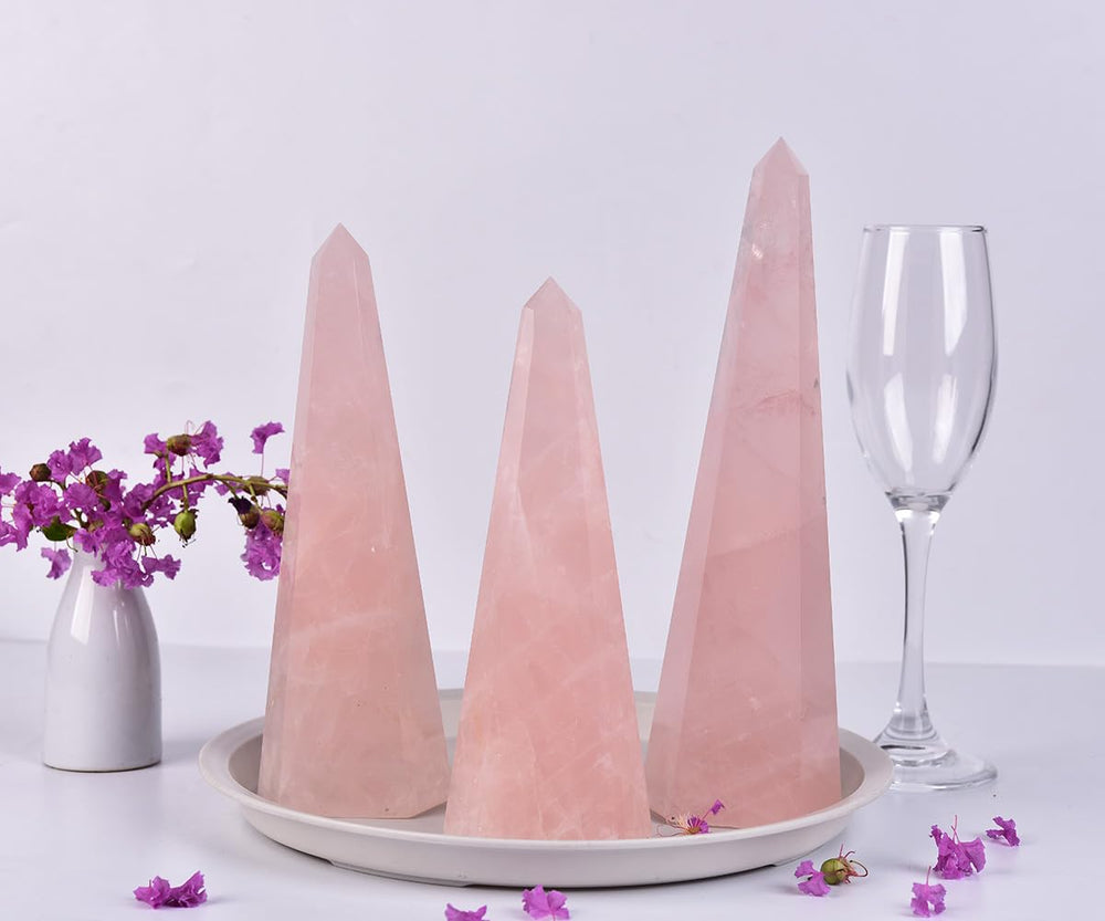 SMOHEAL Large crystal point for energy transformation in living spaces.