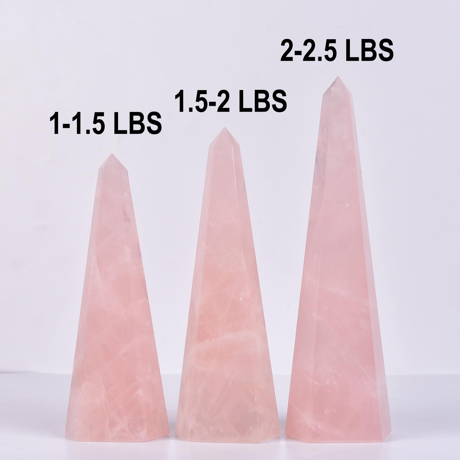 SMOHEAL rose quartz energy point ideal for energy alignment in home or office