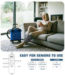 Smusrks durable leak-proof cryotherapy unit for reliable home use.