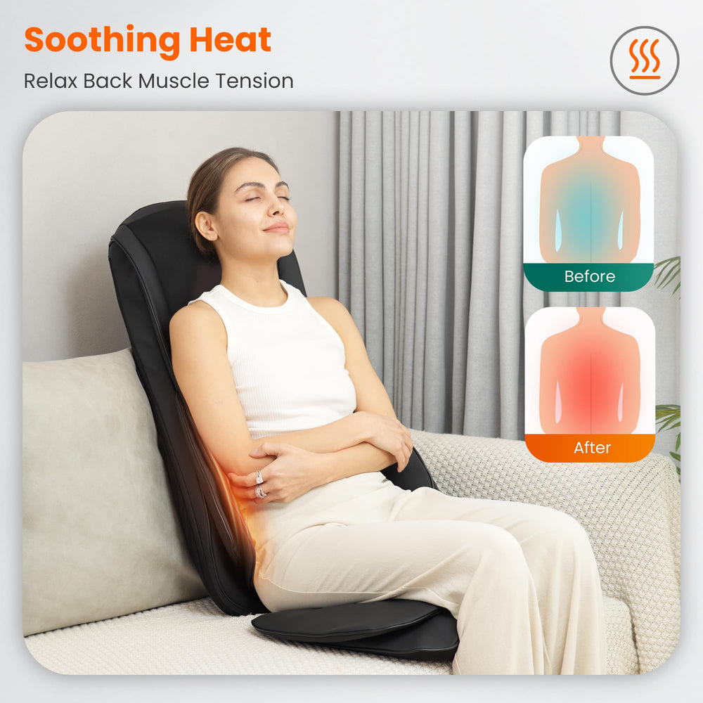 Snailax 4D knead nodes target neck and shoulders for comfort