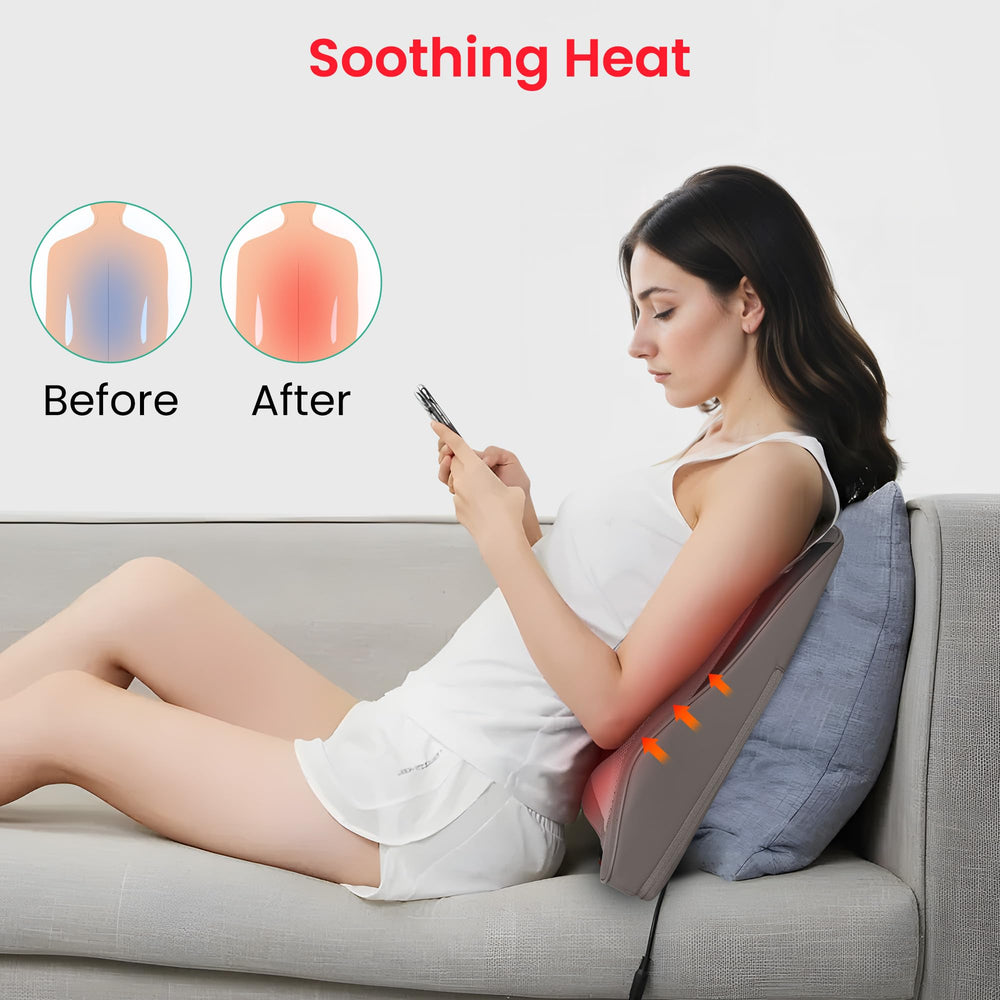 Snailax back massager 30-minute timer for session management