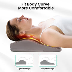 Snailax back massager heat function for warm, comforting sessions