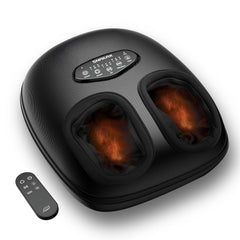 Snailax foot massager with heat function for soothing warmth and relaxation.