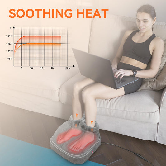 Snailax Foot Massager remote control for easy operation.