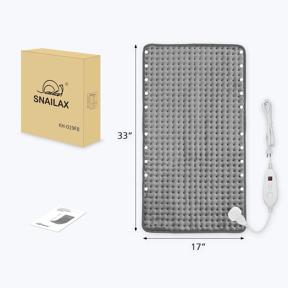 Snailax gift-ready heating pad, a thoughtful warmth gift for loved ones.