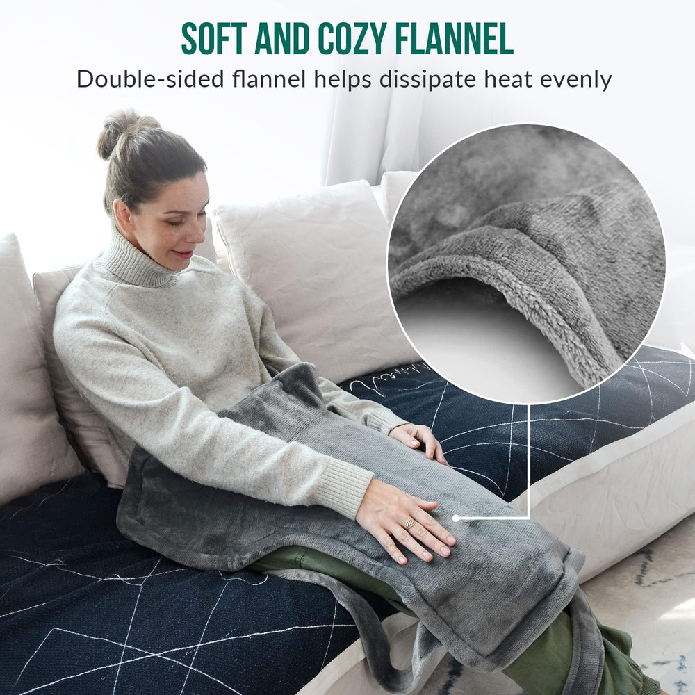 Snailax six heat settings offer personalized warmth levels on demand.