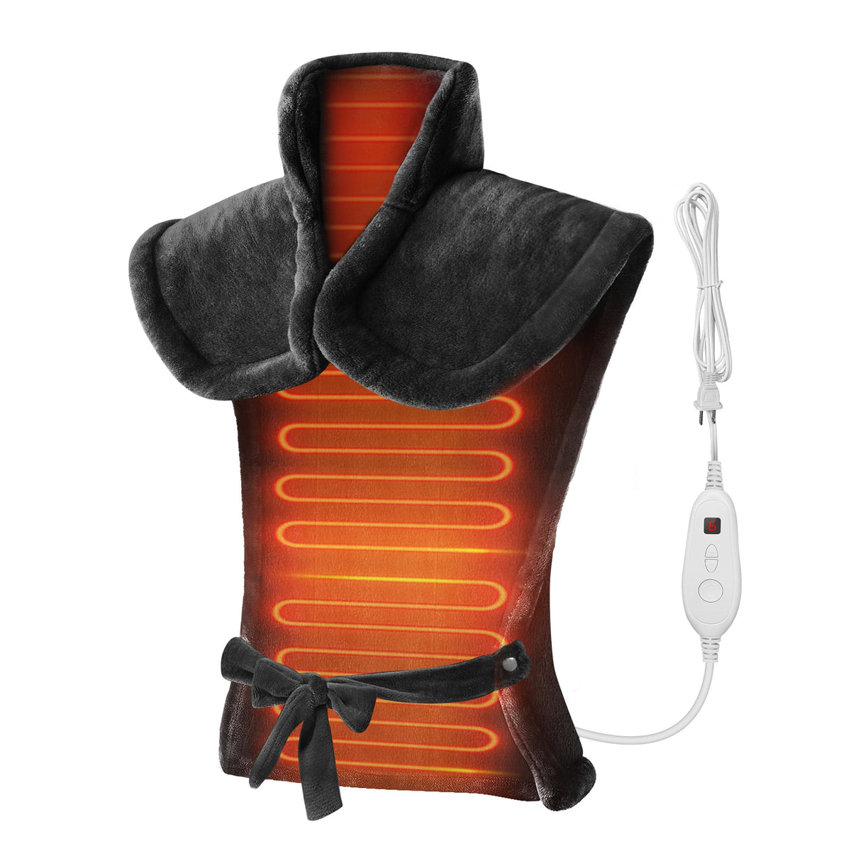 Snailax large-neck-shoulders-back heat pad delivers targeted warmth.