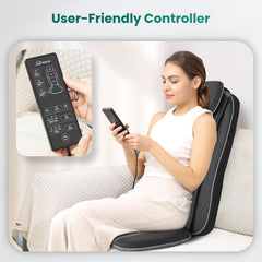 Snailax massager on an office chair ideal for desk breaks and relaxation.