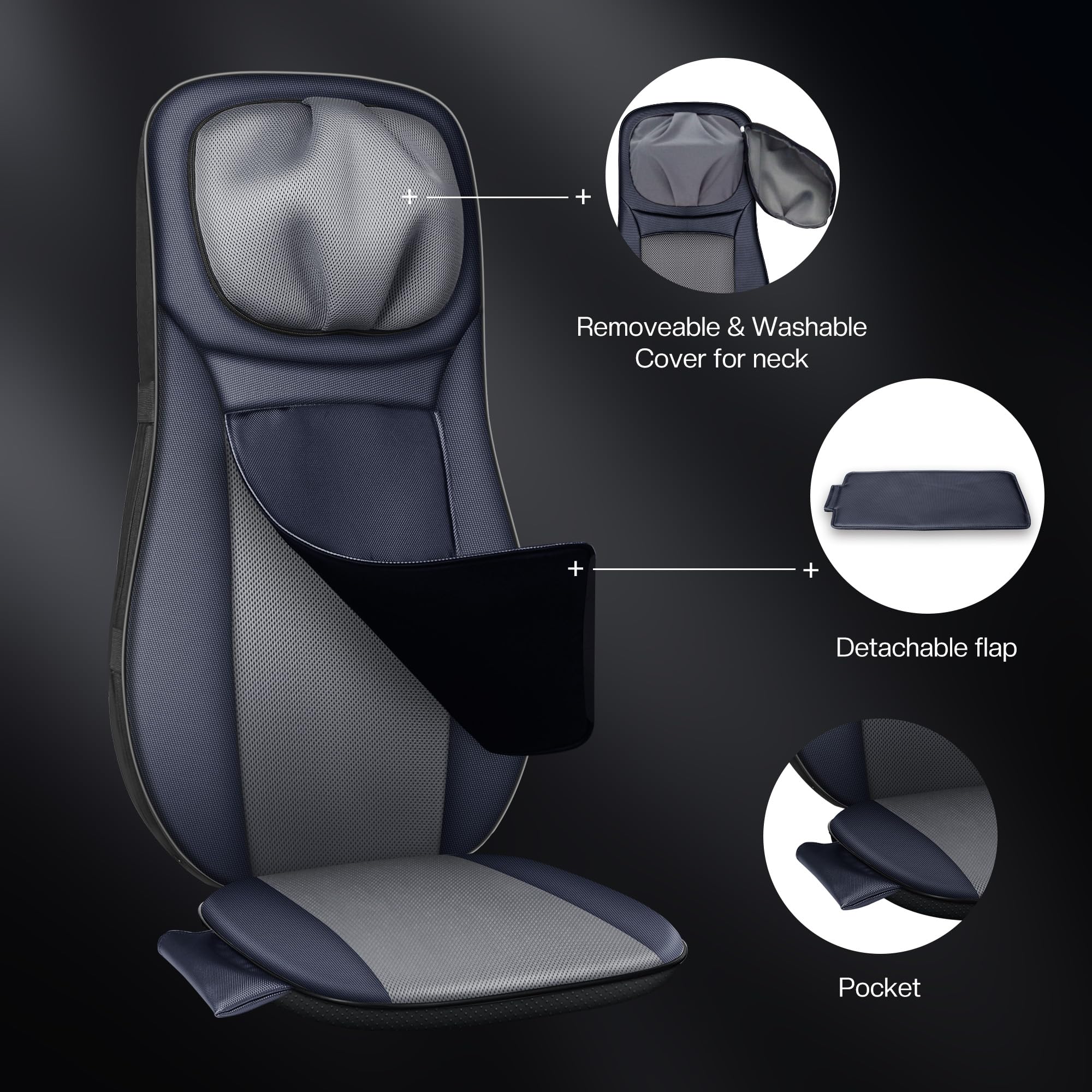 Snailax secure strap system keeps the pad in place