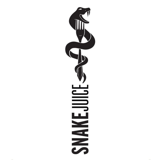 SNAKE Juice unflavored electrolyte powder dissolving in water for clean hydration.