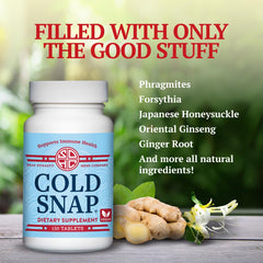 Safe for all ages badge on Cold Snap label