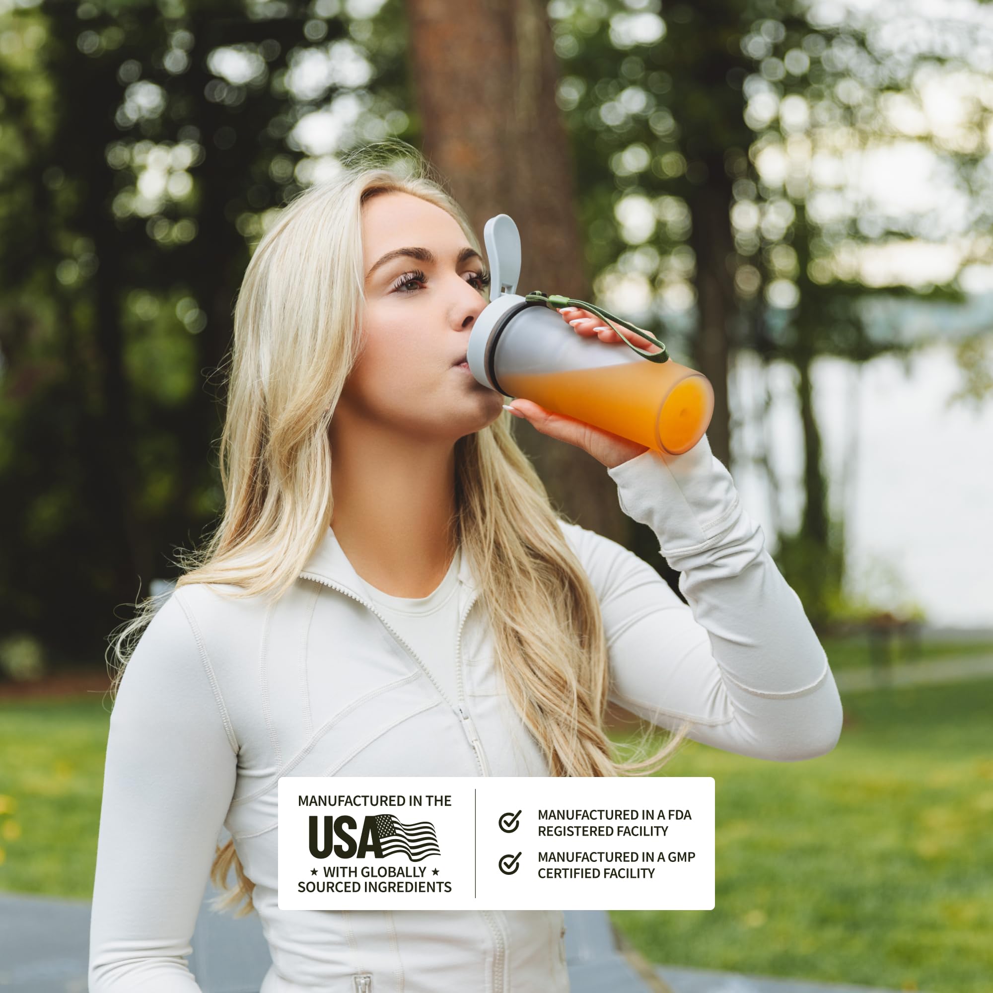 Snap Supplements BCAA powder hydration setup emphasizes balanced electrolytes