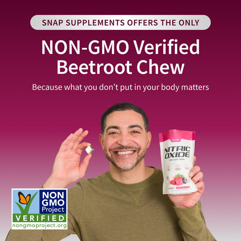 Beet root chews are vegan-friendly and sugar-free