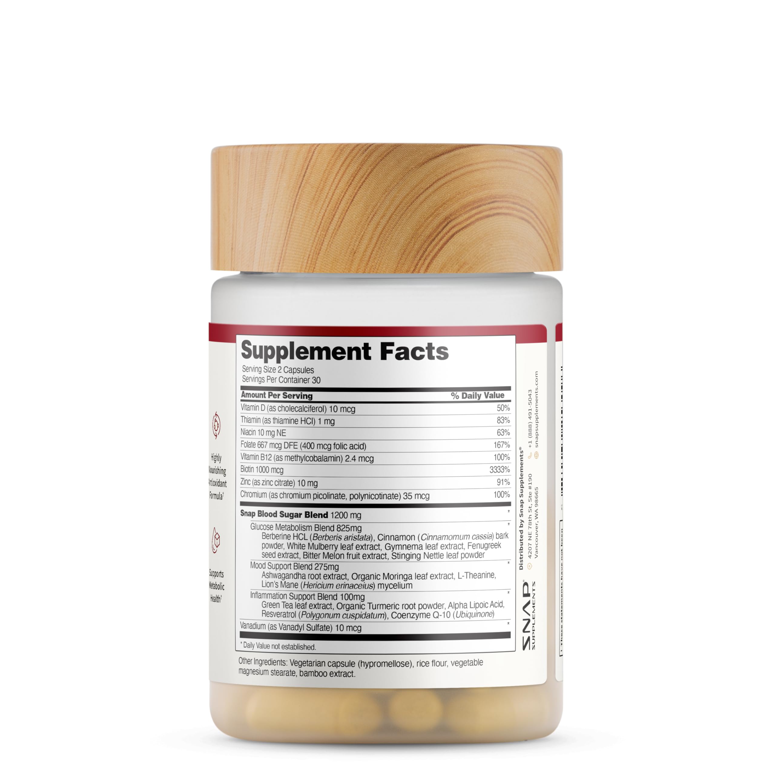 Snap Supplements Blood Sugar Blend travel-pack shows on-the-go vitality for busy days