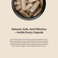 Morning routine with Snap Supplements Brain Booster for mental clarity.