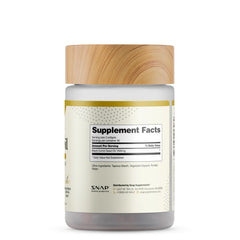 Snap Supplements bottle and capsules together for a versatile daily routine