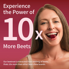 Vegan caffeine-free allergen-friendly Heart Beets labeling close-up
