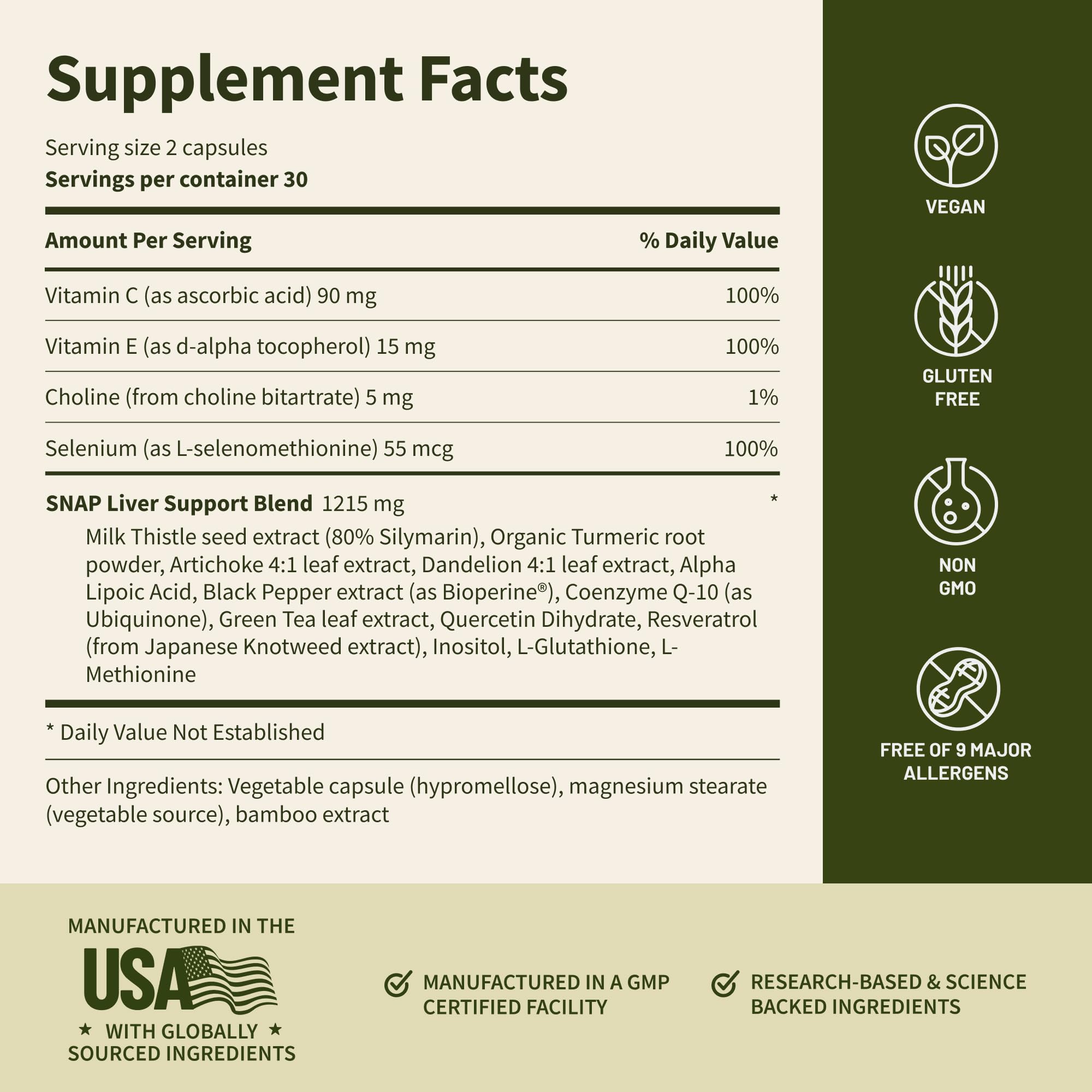 Made in USA label visible on premium supplement bottle