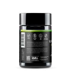 Snap Supplements L Arginine capsules bottle against a neutral backdrop.