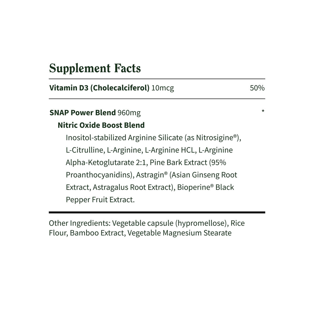 Snap Supplements L Arginine capsules in use during a workout.