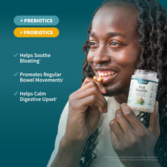 Snap Supplements prebiotic chicory root inulin bottle highlights gut microbiome nourishment.