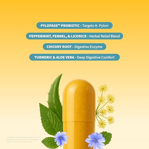 Snap Supplements probiotic blend pills closeup highlights Pylopass strain for gut balance.