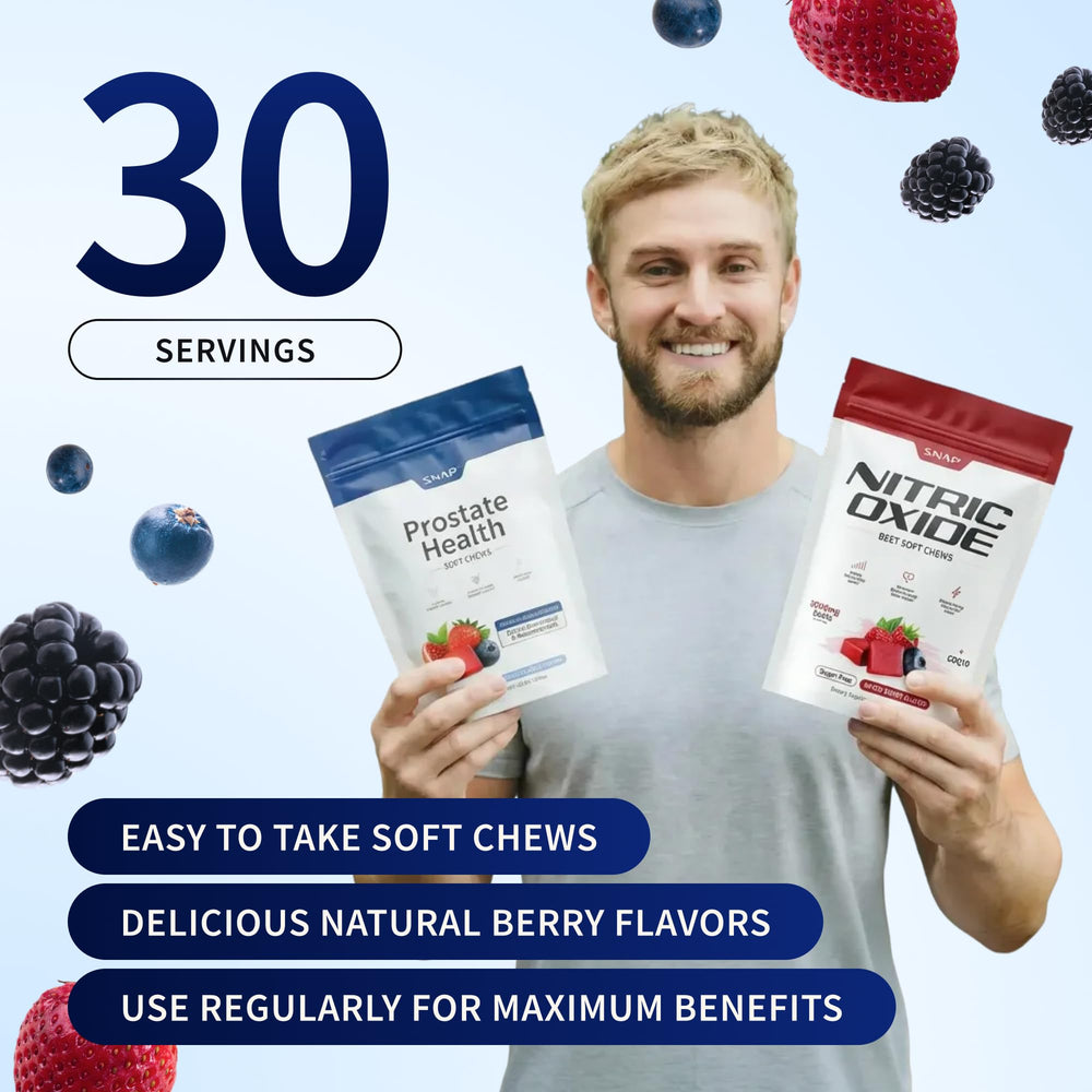 Snap Supplements Stinging Nettles Root soft chew, herbal component for everyday wellness.