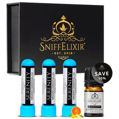 SniffElixir Serenity assembly hands: easy DIY inhaler setup for personalized aromatherapy
