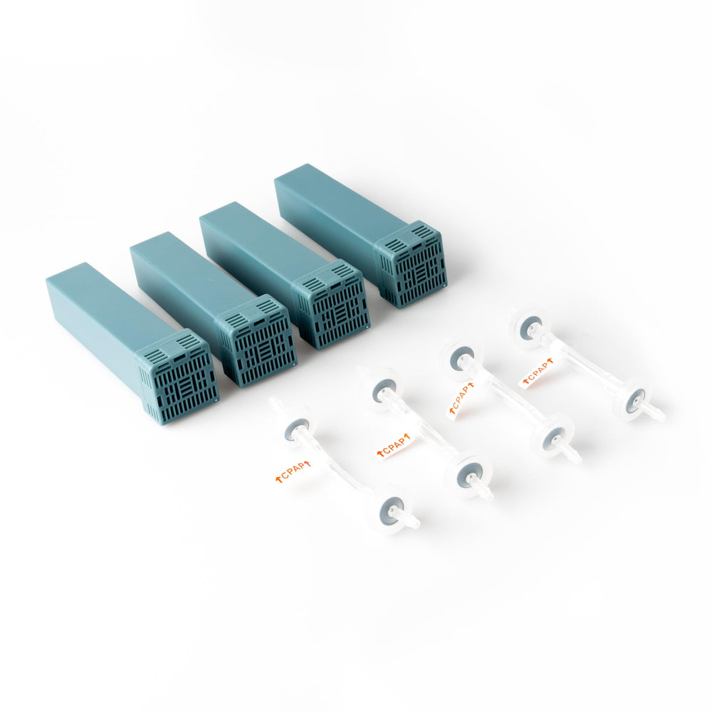 Snugell SC2 check valve set in use, preventing leaks and ensuring steady flow.