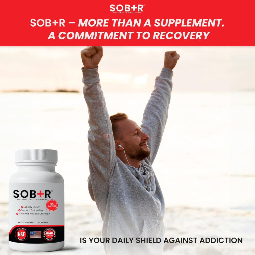 SOB+R bottle label detail communicates trusted USA-made quality.