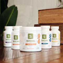 Fermented fruits and vegetables blend supports natural energy in Social Naturals Gummies