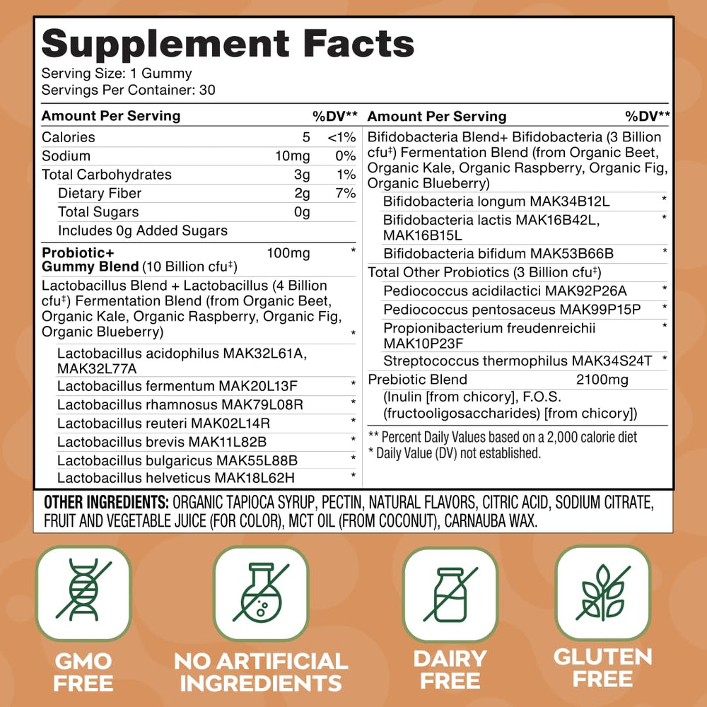 Protective coating in Social Naturals Probiotic Gummies helps keep cultures viable