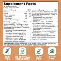 Protective coating in Social Naturals Probiotic Gummies helps keep cultures viable
