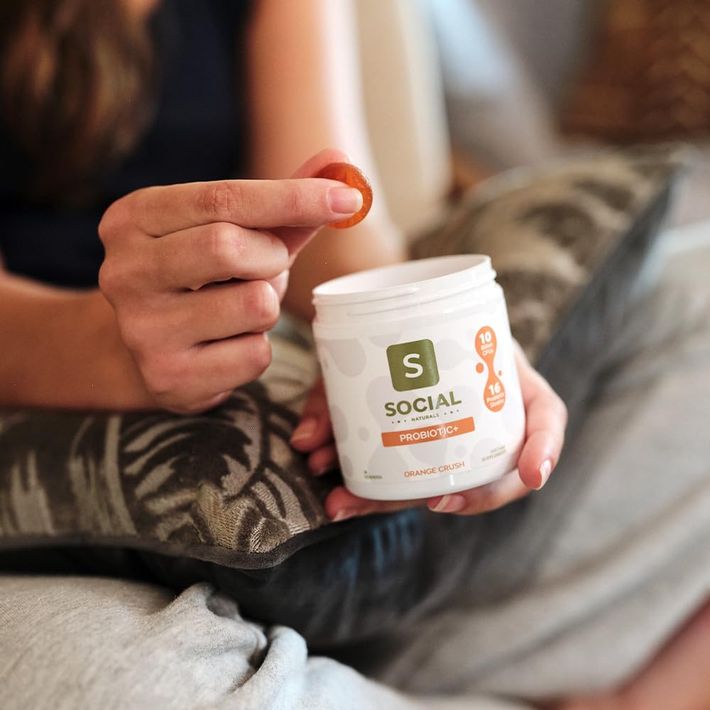 Orange Crush flavor in Social Naturals Gummies offers tasty daily ritual