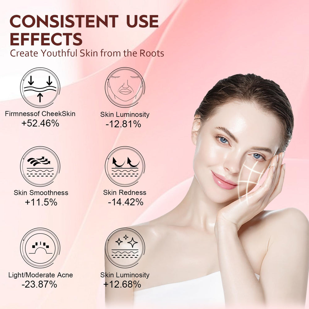 Soeumoir soft silicone eye mask protects eyes during light therapy.