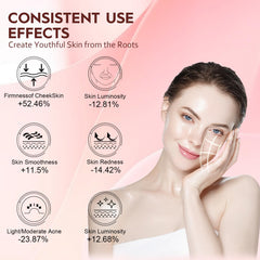 Soeumoir soft silicone eye mask protects eyes during light therapy.