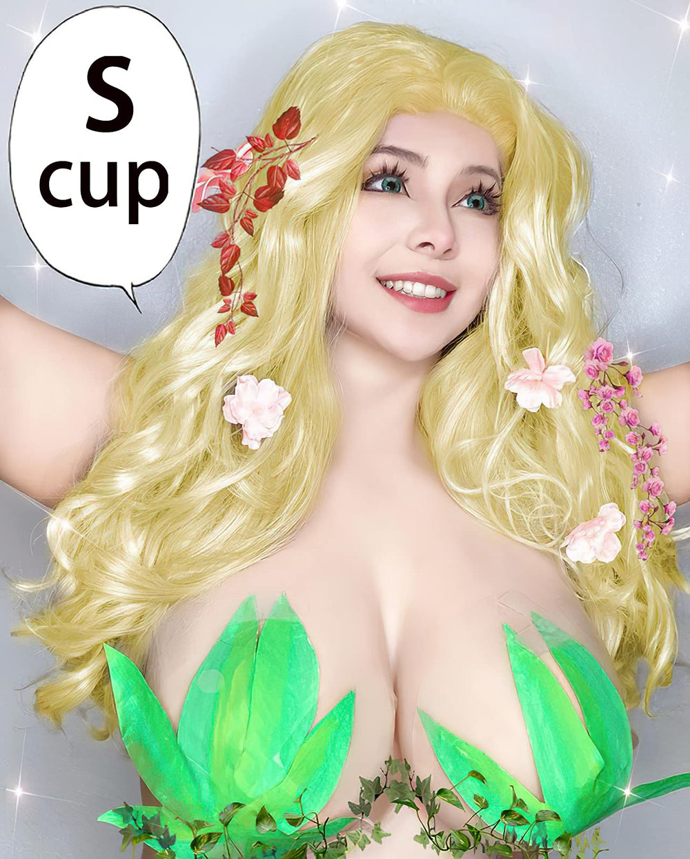 SOFTMARY S X Cup silicone breast form worn under clothing for natural look