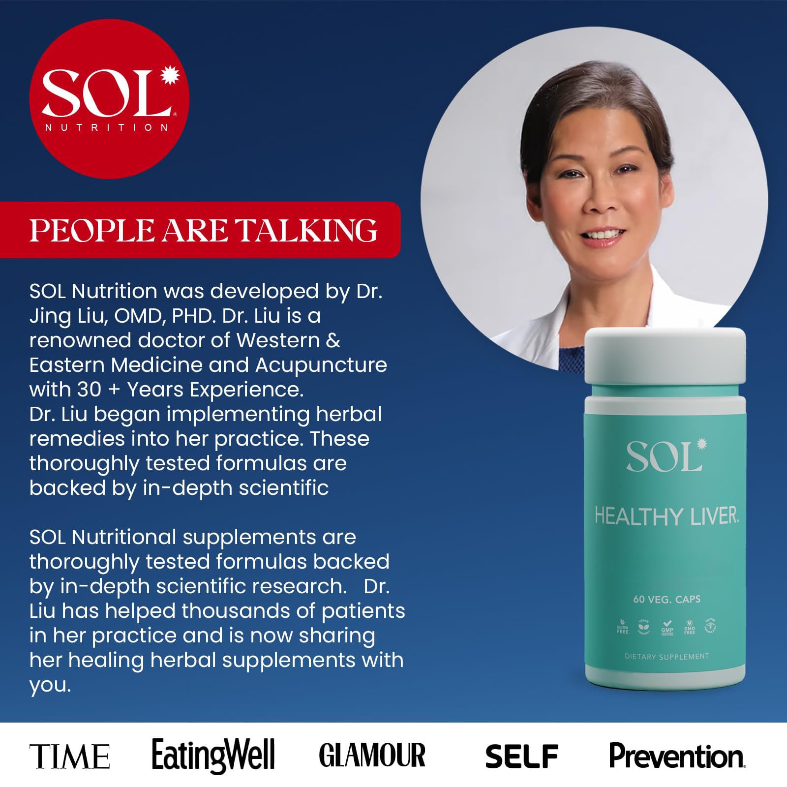 Sol Nutrition concentrated herbal extract emphasizes fast absorption