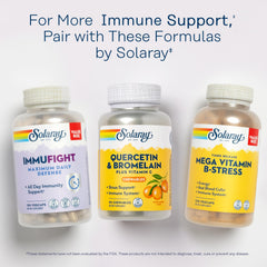 60-day money-back guarantee labeled on SOLARAY Quercetin chewables packaging.
