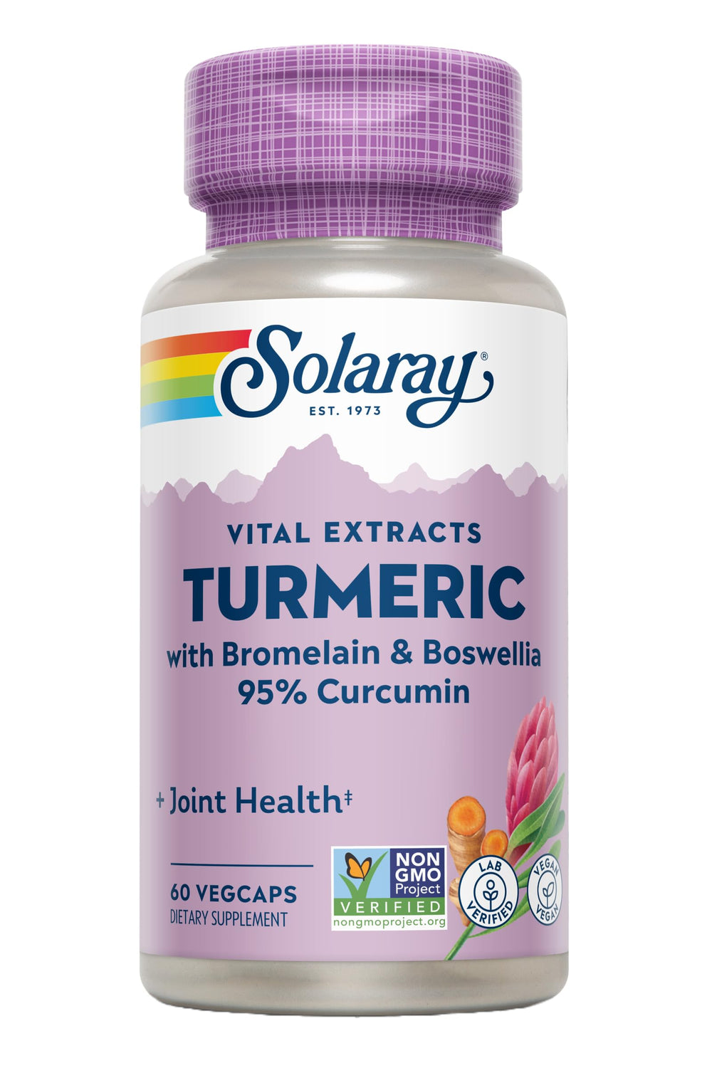 Solaray boswellia serrata plant extract visual for anti-inflammatory-inspired support
