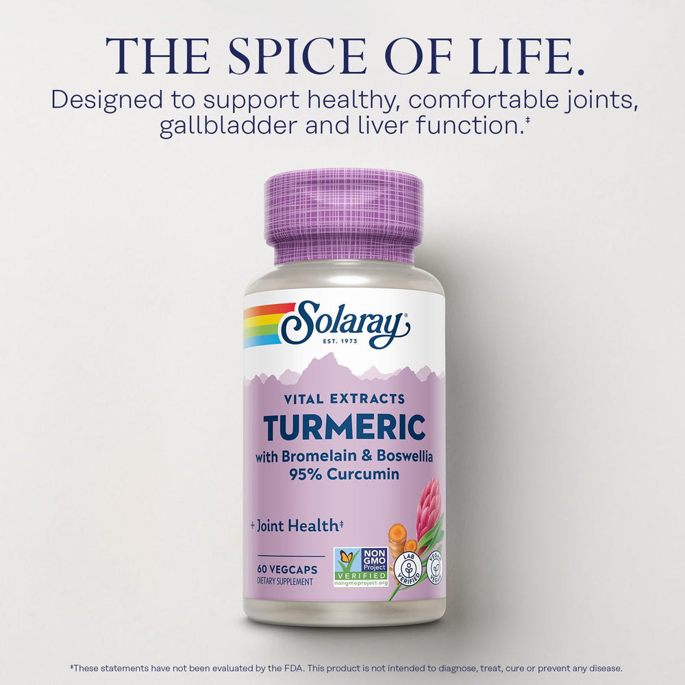 Solaray bromelain from pineapple stem highlighting enzyme support