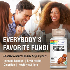 SOLARAY ingredients panel notes fermentation benefits for gut-friendly balance