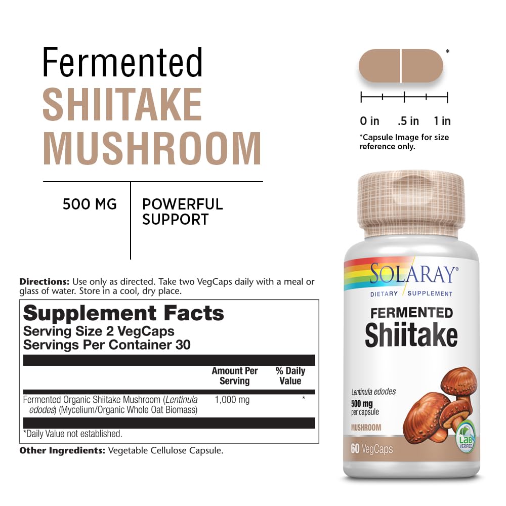 SOLARAY label shows non-GMO vegan potency and purity