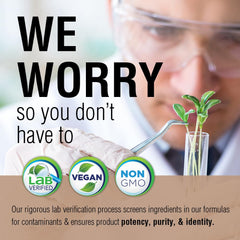 SOLARAY packaging front communicates organic farming and responsible cultivation