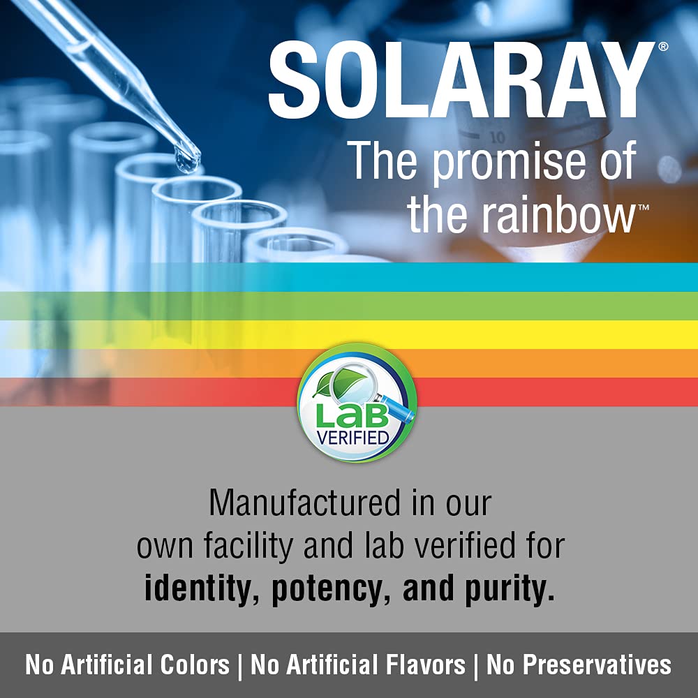 SOLARAY Free-Form L-Lysine 500mg VegCaps visible for easy swallowing.