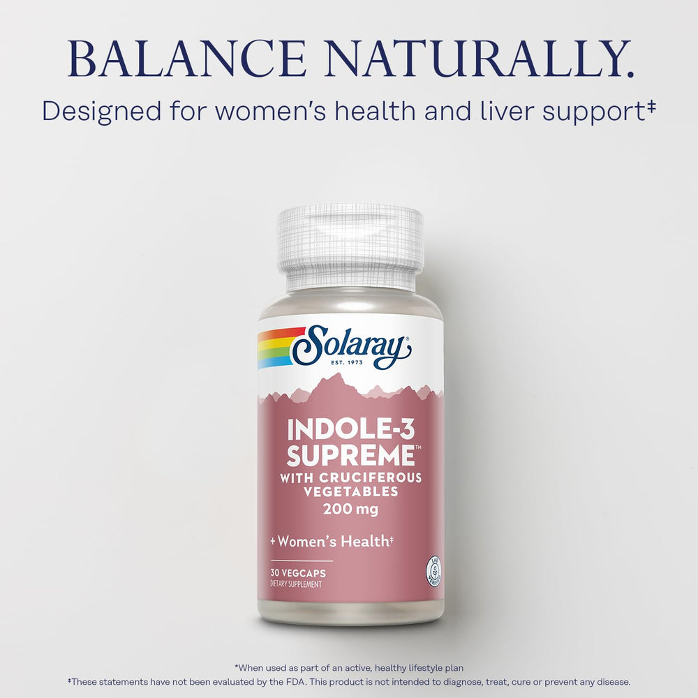 SOLARAY Indole-3 Supreme broccoli blend ingredient highlight