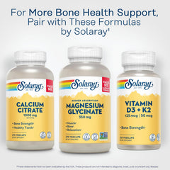 SOLARAY label details highlight serving size and vegan capsule contents.